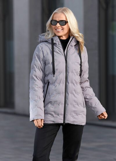 Jacke mit geklebten Kammern 