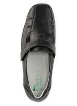 ELENA EDEN Mokassin-Trotteur mit luftigen Durchbr&uuml;chen SCHWARZ