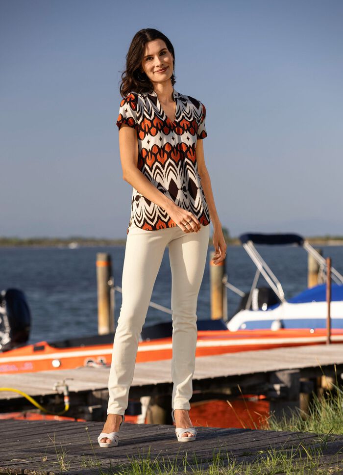 Sommerliche Shirt-Tunika 