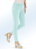 Magic-Jeans mit angesagtem Fransensaum MINT