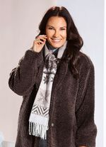 Schal mit Schneeflocken-Dessin 