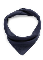 Nickituch aus Chiffon MARINE