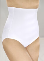 Miss Mary Miederhose mit hoher Taille WEISS