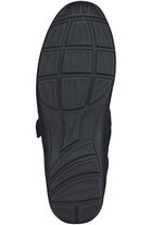 Waldl&auml;ufer, bequeme Damen-Slipper, Weite H, mit herausnehmbarem Fu&szlig;bett 