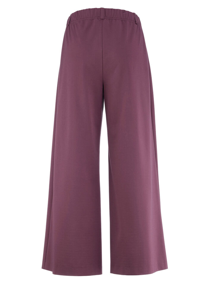 Hose in aktueller Palazzo-Form BORDEAUX