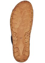 Gemini, bequeme Damen-Pantoletten, Weite G, mit Klettverschluss SCHWARZ-COGNAC