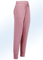 Jerseyhose im stadttauglichen Joggpant-Style DUNKELROSÉ