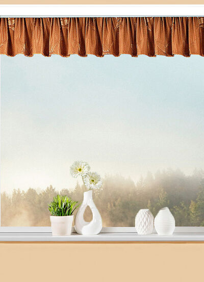 Herrlicher Querbehang mit Smokband 