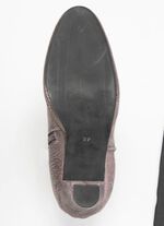 Andrea Conti, trendige Damen-Stiefeletten, mit Rei&szlig;verschluss ANTIKSILBER