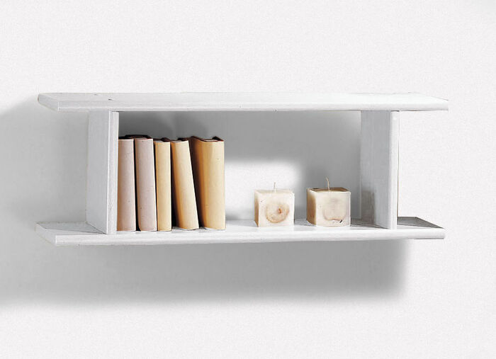 H&auml;ngeregal, waagrecht oder senkrecht aufzuh&auml;ngen WEISS