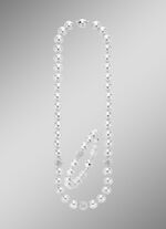 Wundersch&ouml;n schimmerndes, 2-teiliges Schmuck-Set WEISS