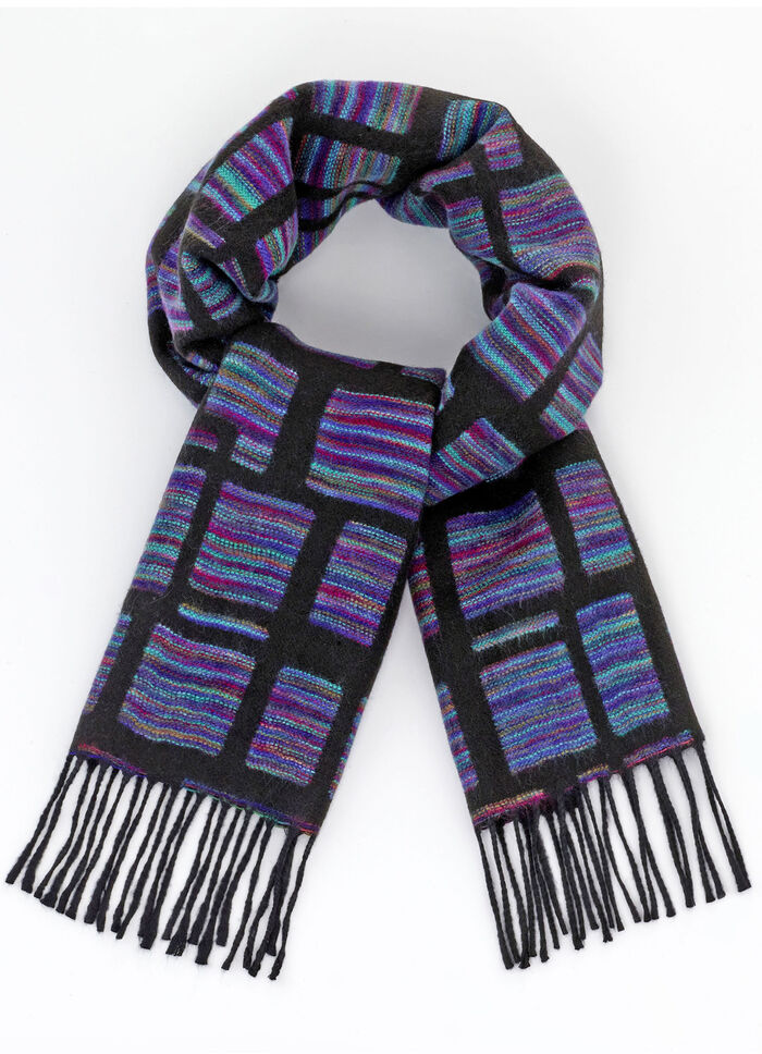 Schal mit interessantem Dessin 