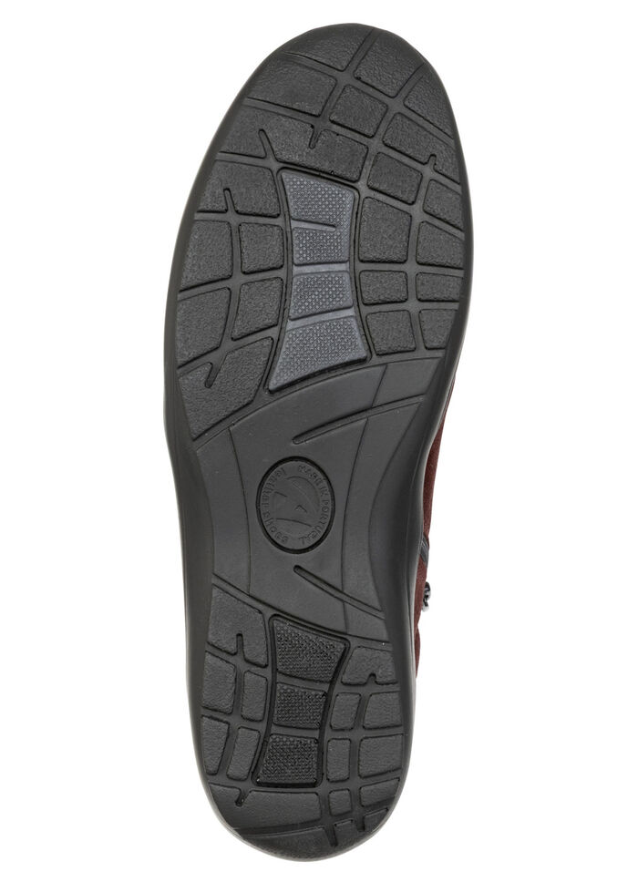 ELENA EDEN, bequeme Damen-Boots, Weite H, mit herausnehmbarem Fußbett BORDEAUX