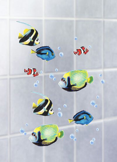 Dekosticker, 4er-Set 