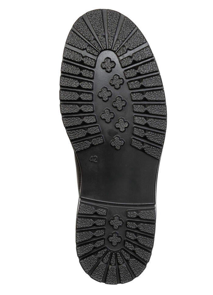 GINO GALANTE, gefütterte Herren-Boots, Winterschuhe, Weite H, mit Lammfell MOKKA