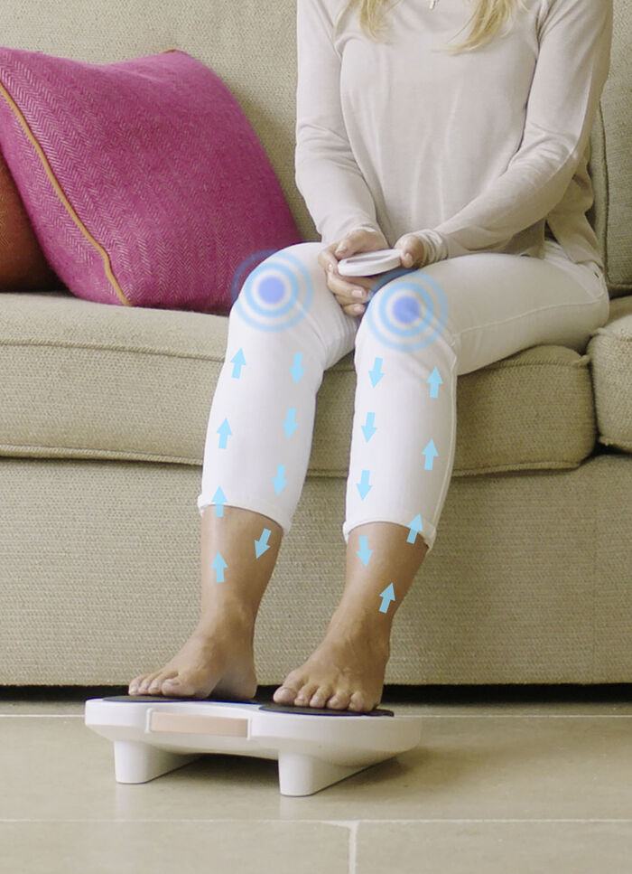 Tragbares EMS-Tens-Fußmassagegerät 