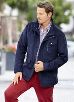 Jacke aus weichem Microvelours 