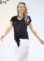 Shirt mit raffinierter Bindemöglichkeit 