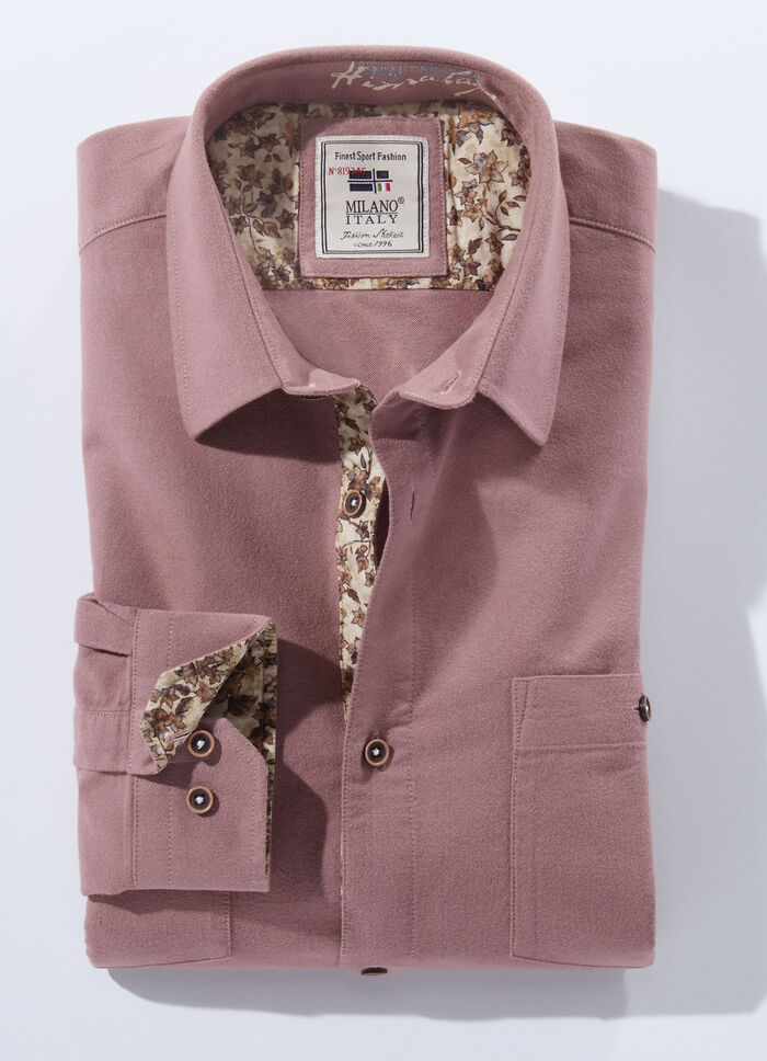 Markantes "Milano Italy"-Hemd in 3 Farben ALTROSA