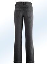 Jeans in angesagter Boot Cut-Form SCHWARZ