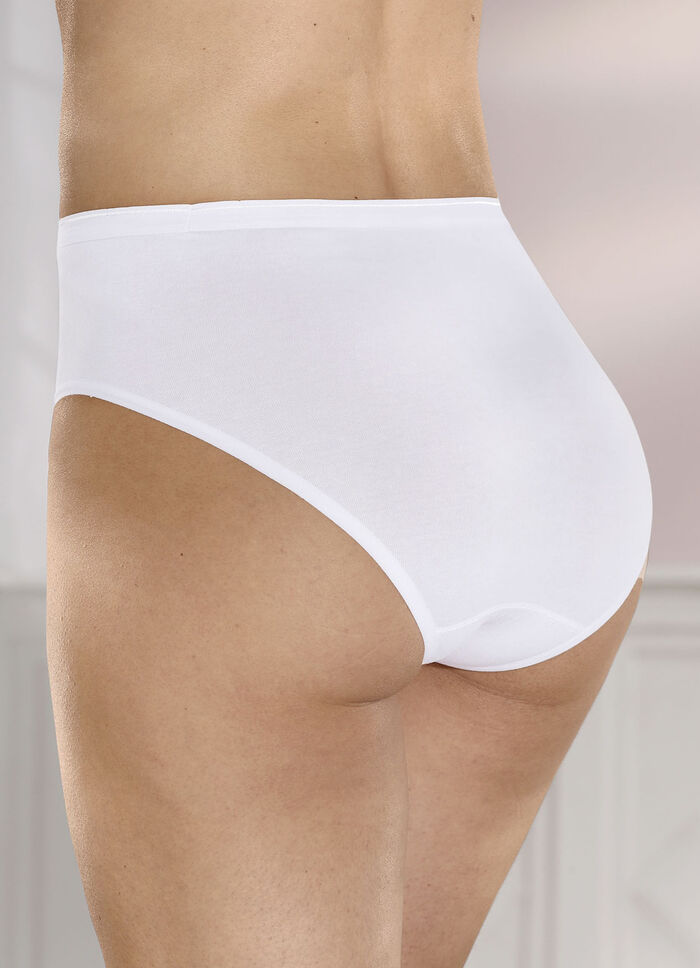 Comtessa Dreierpack Slips ohne Seitenn&auml;hte WEISS