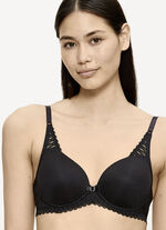 Triumph-Aura Spotlight B&uuml;gel-BH mit Elastikspitze SCHWARZ