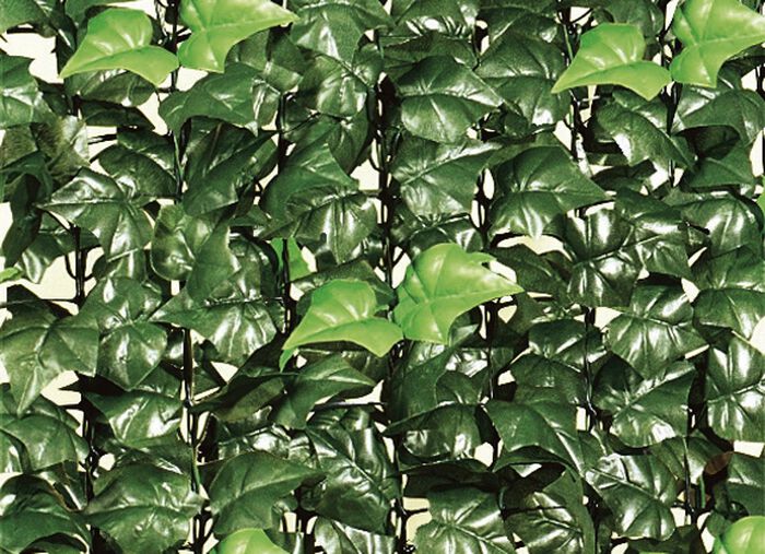 Praktischer Sichtschutz aus stabilem Kunststoffgeflecht GRÜN