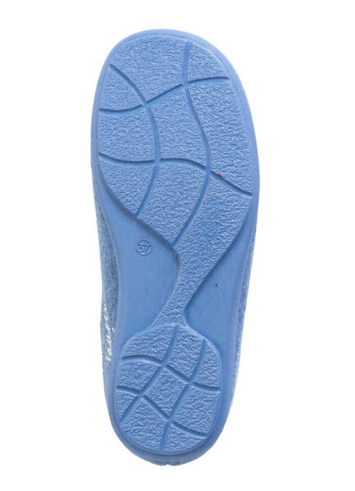 Laurina, klassische Damen-Hausschuhe, mit herausnehmbarem Fu&szlig;bett 