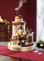 R&auml;ucherofen aus massiven einheimischen H&ouml;lzern 