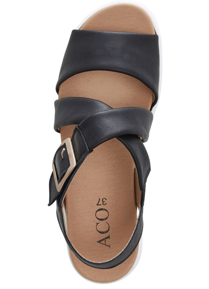 ELENA EDEN Sandale aus Nappaleder 