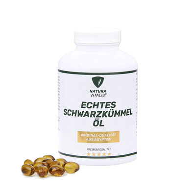 Schwarzkümmelöl-Kapseln 