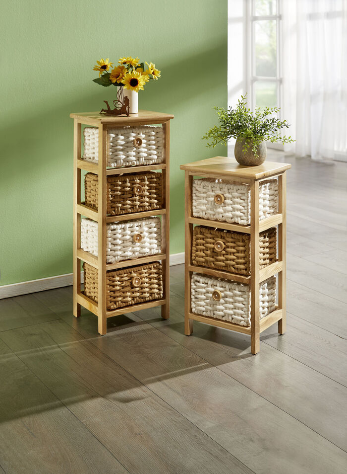 Dekoratives Regal mit Gestell aus Massivholz 