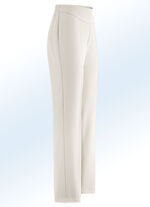 Hose in eleganter Schnittführung HELLBEIGE