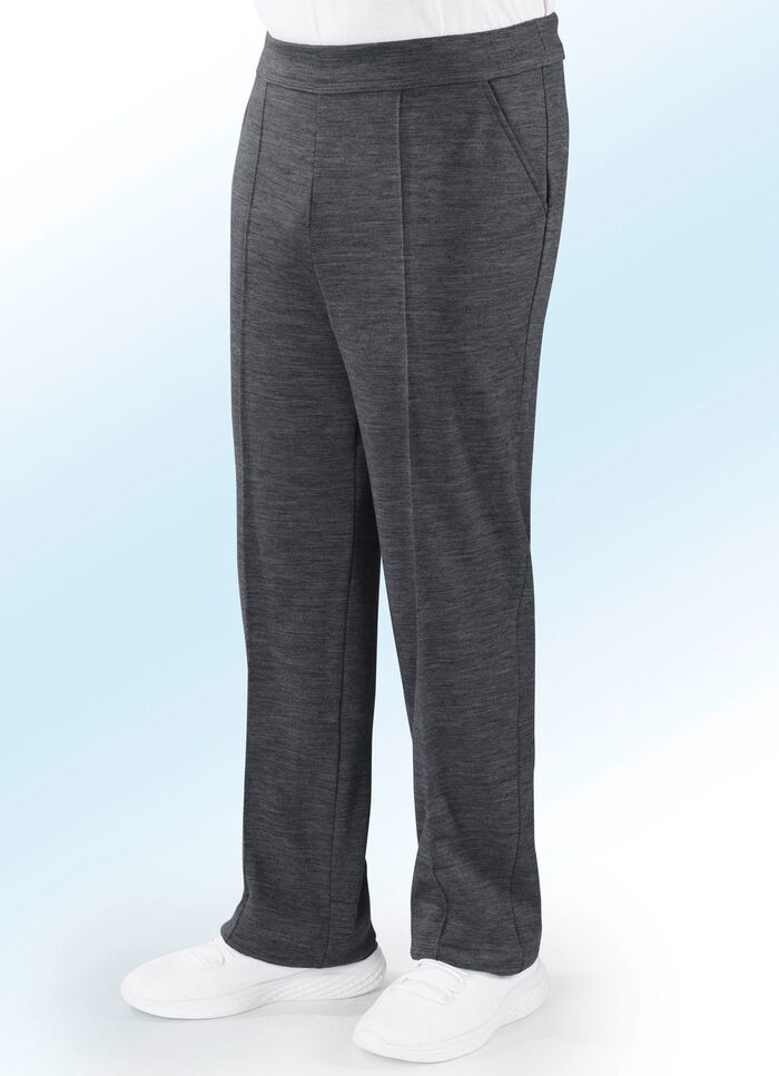 „Athlet“-Kurhose in 7 Farben ANTHRAZIT-MELIERT