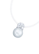 Massiver Anh&auml;nger mit S&uuml;&szlig;wasser-Zuchtperle 