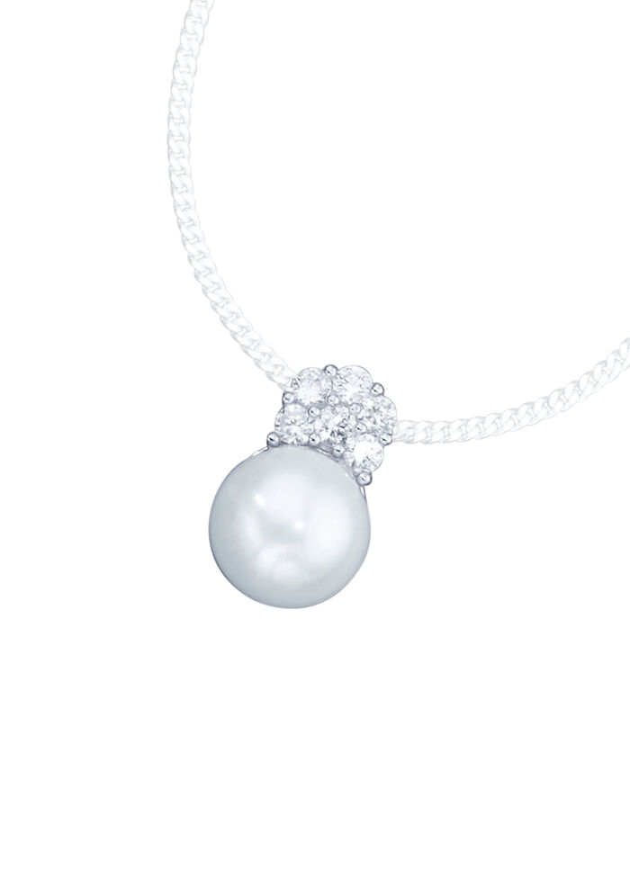 Massiver Anh&auml;nger mit S&uuml;&szlig;wasser-Zuchtperle 