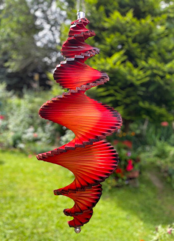 Wetterfestes Holz-Windspiel 