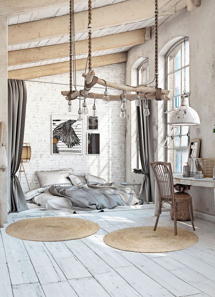 Flechtteppich, handgeflochten aus 100% Jute 