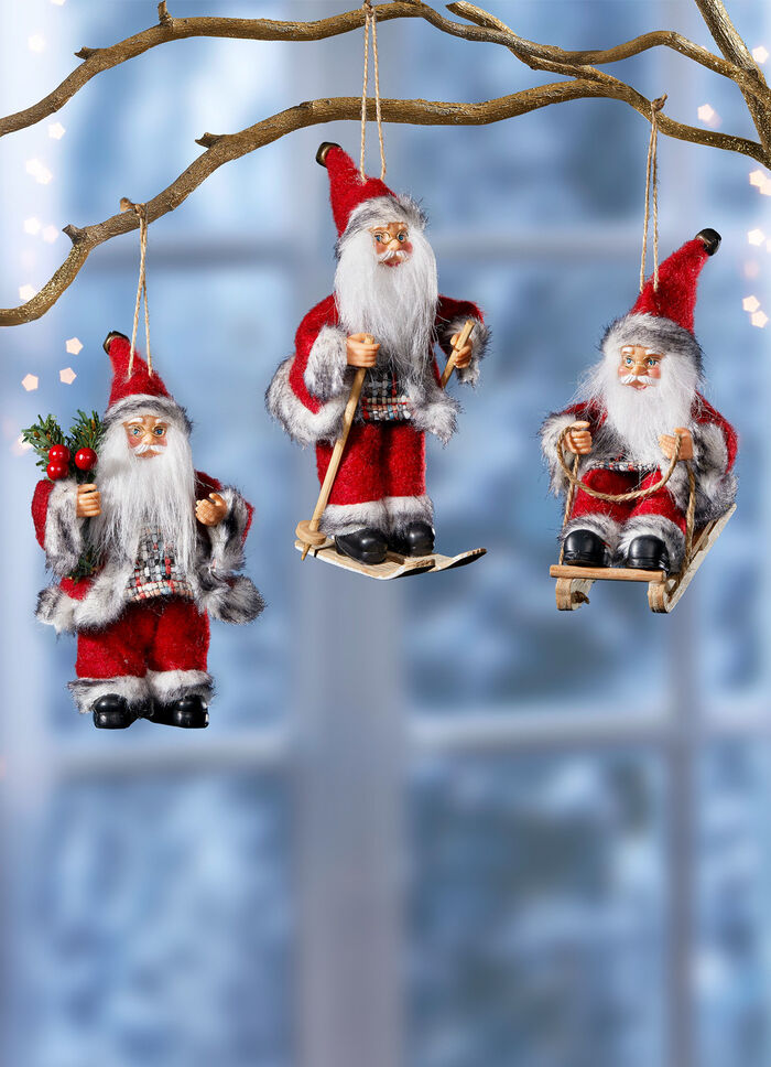 Weihnachtsmänner, 3er-Set 