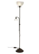 Deckenfluter mit Leselampe 