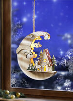 Beleuchtetes Fensterbild 