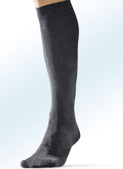 Viererpack Kniestrümpfe, uni 