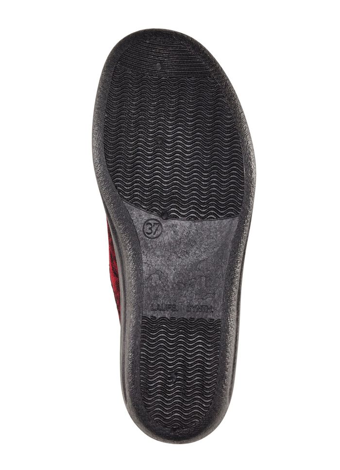 Klassische Damen-Hausschuhe, Weite H, mit anatomisch geformtem Fu&szlig;bett 