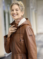 Lederkurzmantel von &bdquo;Cabrini&ldquo; 