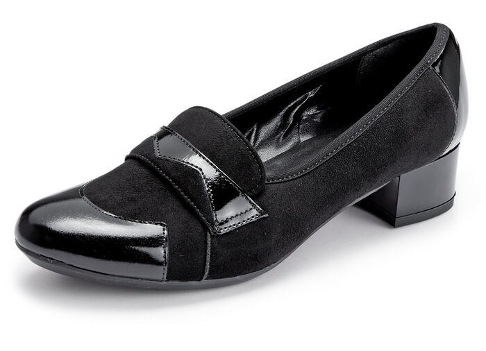 ELENA EDEN Pumps mit dekorativer Spange SCHWARZ