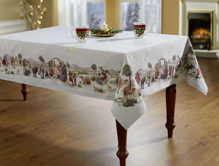 Tisch- und Raumdekoration aus Gobelin BUNT