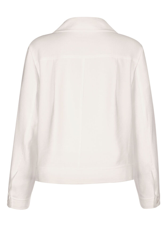 Blazer in Leinen-Optik 