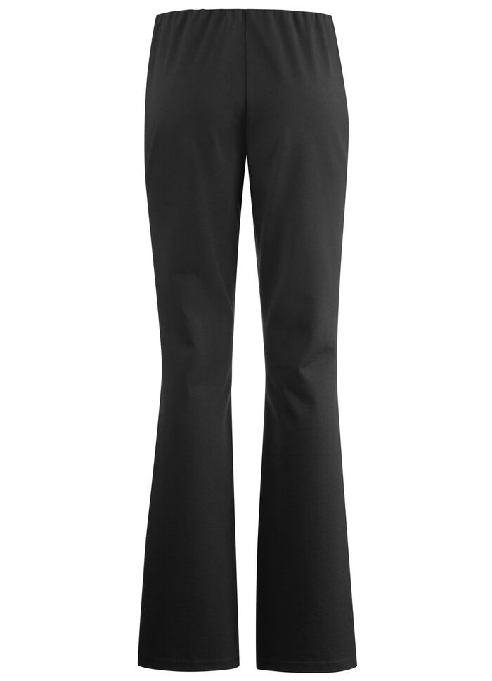 Jerseyhose mit ausgestellter Fu&szlig;weite 