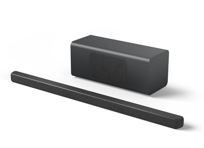 Philips TAB6309/10 Soundbar 2.1 mit kabellosem Subwoofer 
