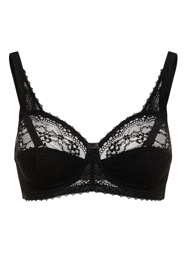 Susa BH mit h&uuml;bscher Elastikspitze SCHWARZ
